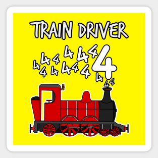 Train Driver 4 Year Old Kids Steam Engine Magnet